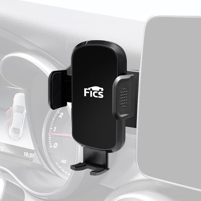FICS Car Phone Holder for Mercedes-Benz C-Class (W205) & GLC (X253) with 8â€ Display â€“ Custom-Fit Mount for Seamless Display Integration, Interior Accessories for Navigation Use, Stable Driving View - Image 1